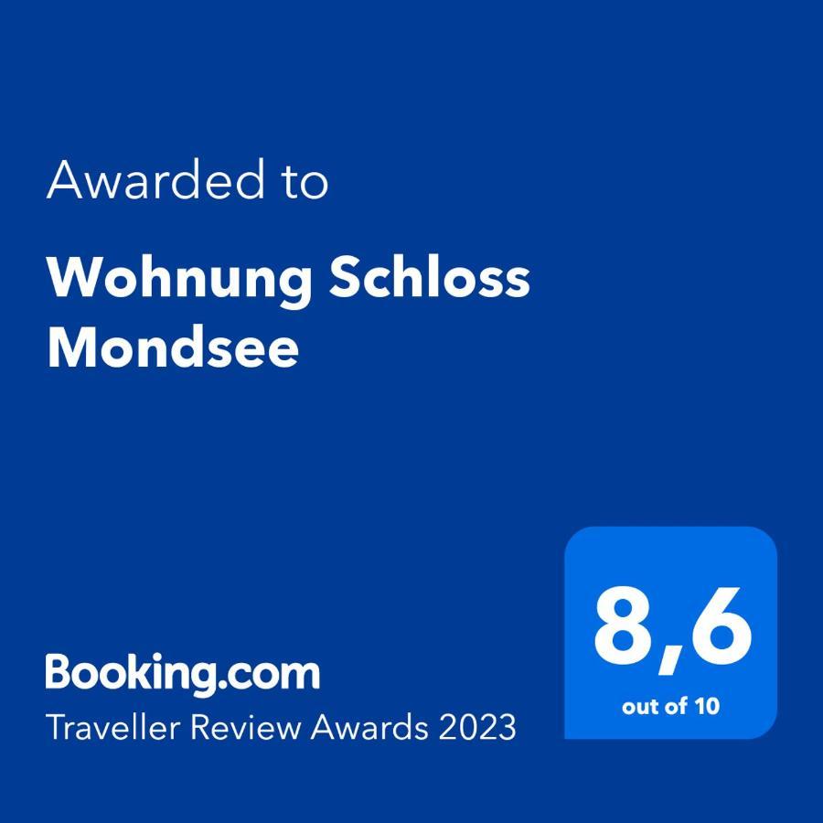 Wohnung Schloss Мондзее Экстерьер фото
